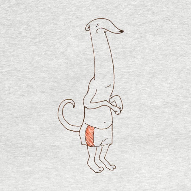 Nervous Whippet by CoolCharacters